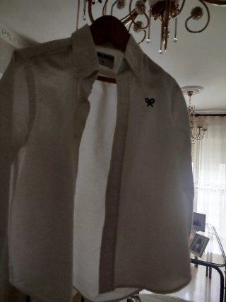 Camisa Silbón niño blanca talla 6