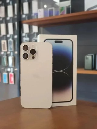 IPHONE 14 PRO MAX 128GB PLATA BATE. 100%