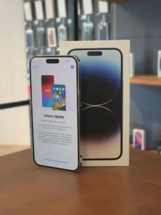 IPHONE 14 PRO MAX 128GB PLATA BATE. 100%