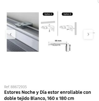 Estor enrollable Noche y Día