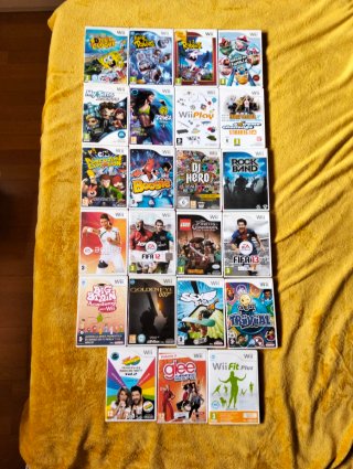 3x15€ Giochi Wii Originali