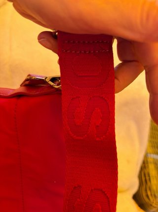 Bolso Rojo Scalpers Original Doble Asa Nuevo