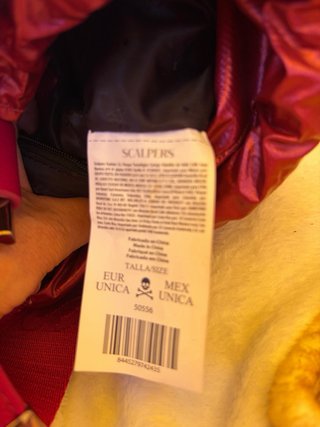 Bolso Rojo Scalpers Original Doble Asa Nuevo