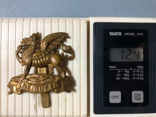 Insignia gorra THE BUFFS The Royal East Kent