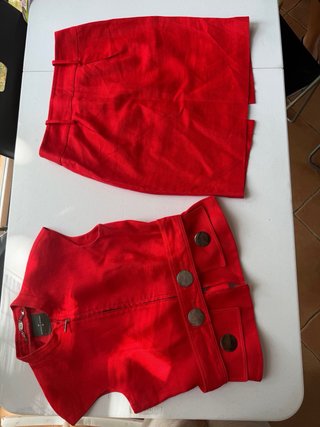 Traje 2 piezas Roberto Verino Rojo