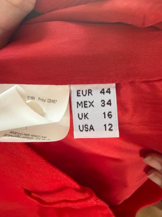 Traje 2 piezas Roberto Verino Rojo