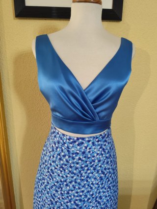 Conjunto fiesta azul nuevo TM