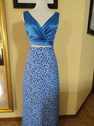 Conjunto fiesta azul nuevo TM