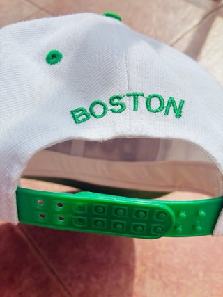 Gorra Boston Celtics Blanca y Verde