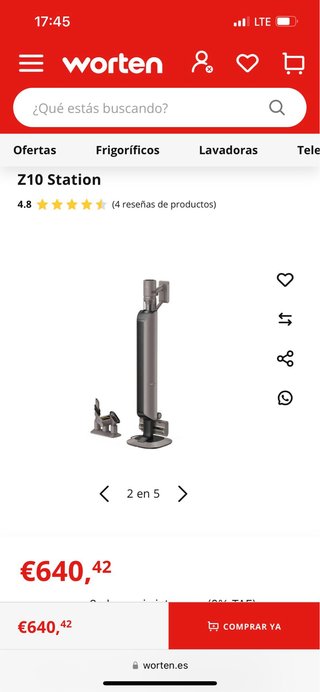 Dreame Z10 Station Aspirador sin Cable