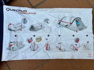Tienda de campaña Quechua 2 Seconds