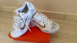 Zapatillas Nike Vapor Magnolia Doradas Blancas