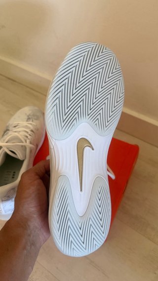 Zapatillas Nike Vapor Magnolia Doradas Blancas