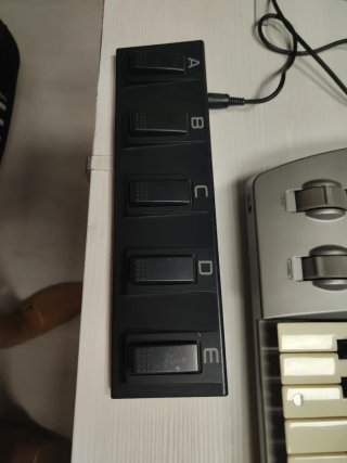 Sintetizador Korg Prophecy con Pedalera EC5