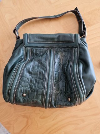 Bolso Carolina Herrera verde botella