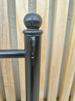 Cabecero Cama Metal Negro 140cm
