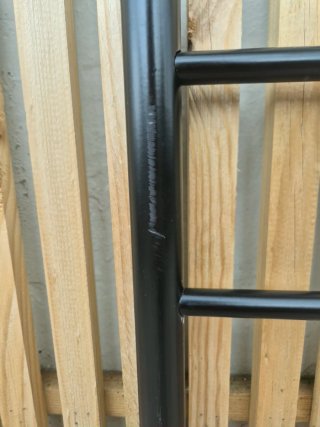 Cabecero Cama Metal Negro 140cm