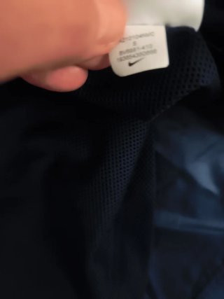 Chubasquero Nike Talla S Azul