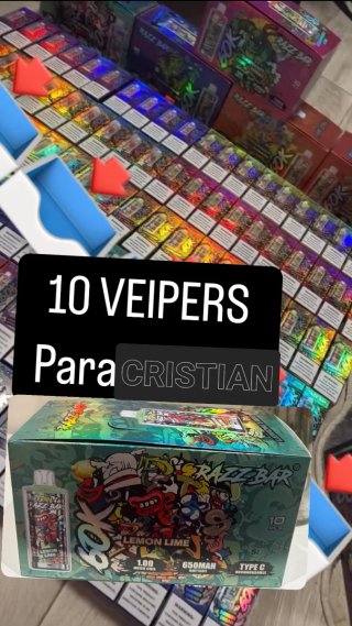 1 caja de Razzbar 60.000 para Cristian