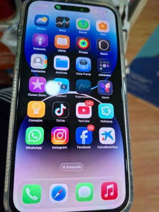 iPhone 14 Pro Max 128GB Plata Batería 86%