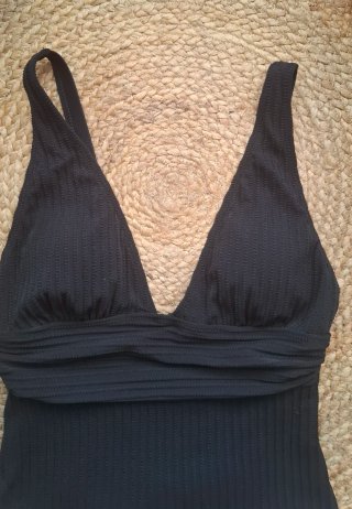 Bañador Shein Negro escote Talla M Nuevo