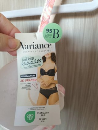Sujetador con aros cómodo y transpirable