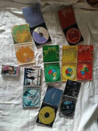 Lote CDs y Cassette: Pop Rock Español