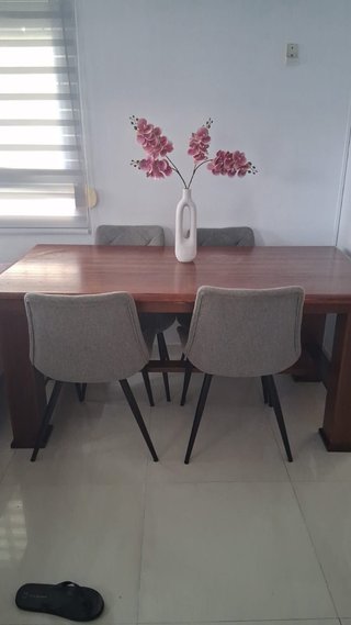 Mesa de comedor de madera 2Metros
