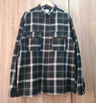 Camisa H&M cuadros leñador Relaxed Fit XL
