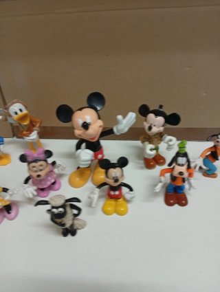 Lote Figuras Disney Mickey Donald Goofy