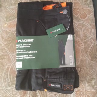 Mono de trabajo PARKSIDE negro talla 46