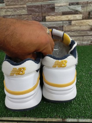 New Balance Scarpe Uomo Ginnastica Blu/Bianco