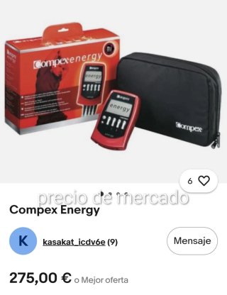 Compex Energy Electroestimulador