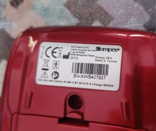 Compex Energy Electroestimulador