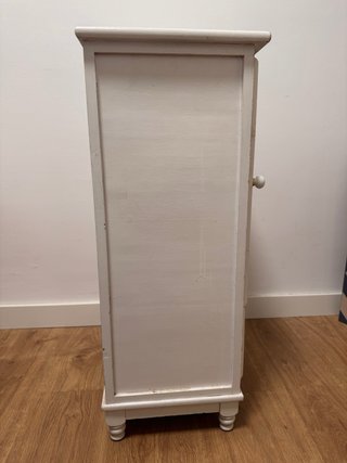 Vitrina auxiliar madera y cristal