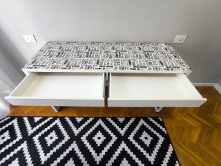 Escritorio modelo MICKE de IKEA