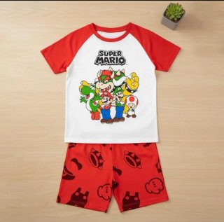 Completo bambino Super Mario