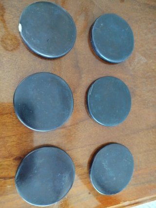 Reposavasos de obsidiana con aves