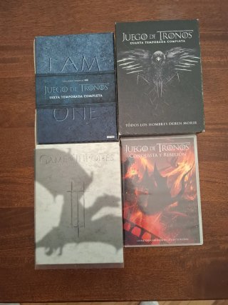 Juego de Tronos DVD - Temporadas varias