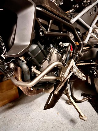 Triumph Tiger 900 Accidente