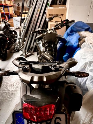 Triumph Tiger 900 Accidente