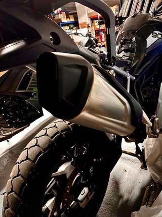 Triumph Tiger 900 Accidente