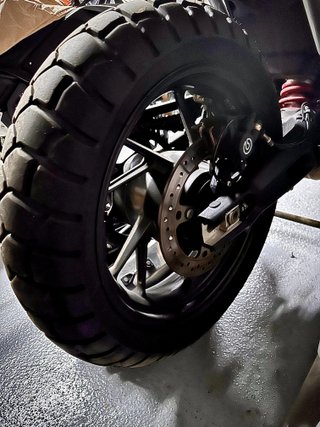 Triumph Tiger 900 Accidente