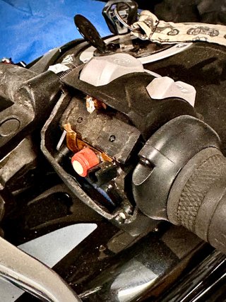 Triumph Tiger 900 Accidente
