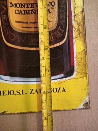 Cartel  vino CARIÑENA