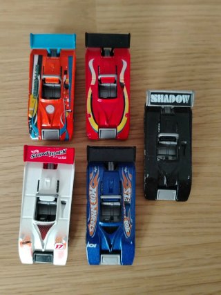 Set 5 Hot Wheels Shadow