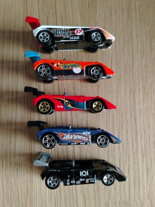 Set 5 Hot Wheels Shadow