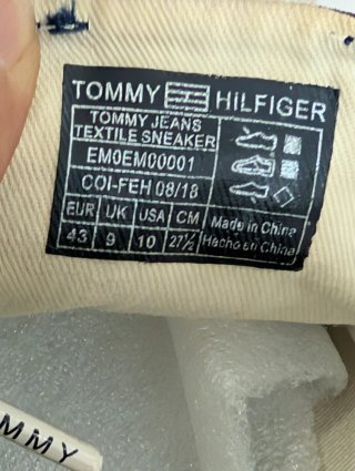 Sneakers Tommy Hilfiger Uomo Blu Taglia 43