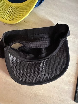 Visera Compressport Azul y Amarillo