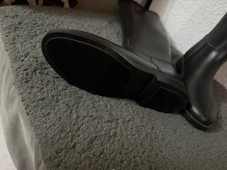 Botas de agua negras talla 38